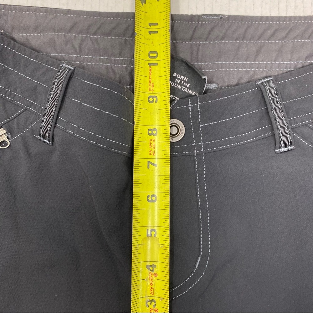 Kuhl Women's Wide Leg Pants in Black with Contrast Stitching - Picture 9 of 11